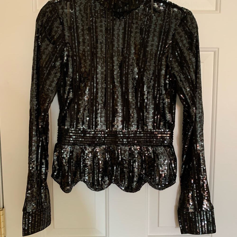 Derek Lamb Sequins Top - image 2